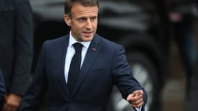 Emmanuel Macron à Paris le 21 septembre 2023 