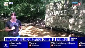 Francheville: mobilisation contre le barrage