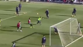 Le but de Messi à l'entraînement