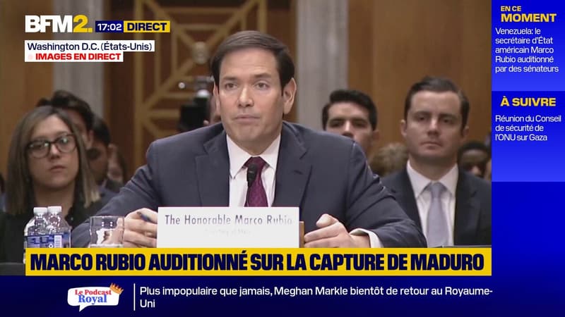 L'Iran est "plus faible que jamais", assure Marco Rubio devant les sénateurs américains