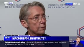 Élisabeth Borne sur le calendrier de la réforme des retraites: "L'objectif reste le même"