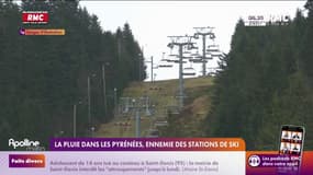 La pluie dans les Pyrénées, ennemie des stations de ski