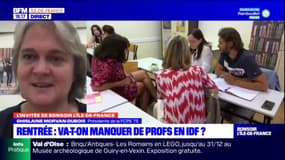 Rentrée scolaire: va-t-on manquer d'enseignants en Île-de-France? La présidente de la FCPE 75 le craint