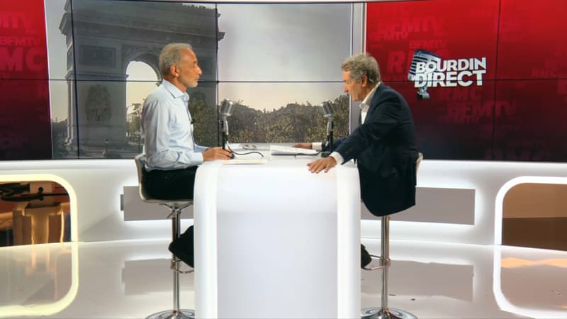 Tariq Ramadan face à Jean-Jacques Bourdin