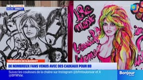 Obsèques de Brigitte Bardot : de nouveaux fans venus avec des cadeaux pour BB