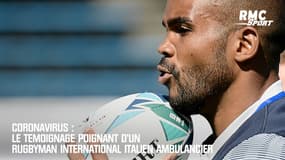 Coronavirus : Le témoignage poignant d'un rugbyman international italien ambulancier