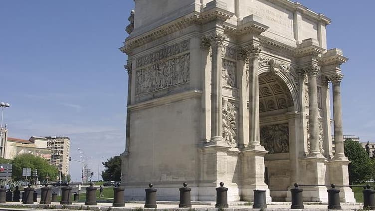 La Porte d'Aix à Marseille