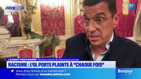 Actes racistes: "À chaque fois, on va porter plainte", assure le DG de l'OL Laurent Prud'homme