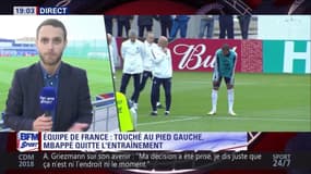 Coupe du monde : inquiétude pour Mbappé, touché à l'entraînement... Adil Rami se veut rassurant