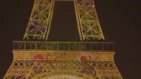 La Tour Eiffel aux couleurs du Japon