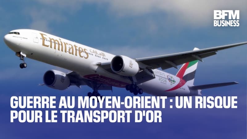 Guerre au Moyen-Orient : un risque pour le transport d'or