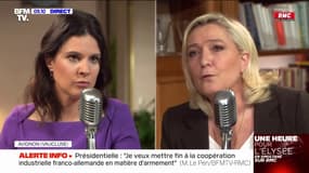 Le Pen : "Je ne comprends pas pourquoi les artistes se lèvent contre mon projet"