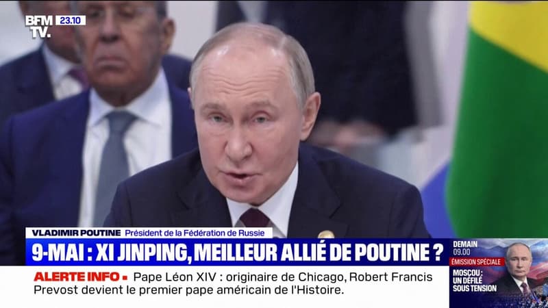 9-Mai: Vladimir Poutine estime que 