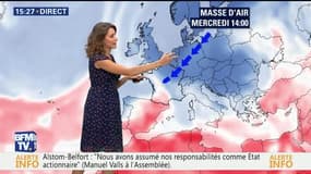 La météo pour ce mercredi 5 octobre 2016