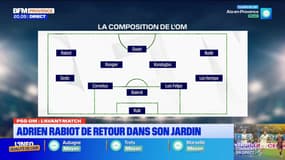 PSG-OM: Greenwood sur le banc, Dedic titulaire