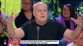 Le (gros) coup de gueule d’Etienne Liebig : " Les propos d'Emmanuel Macron sont complètement cons ! C'est formidable qu'une femme de 73 ans soit militante, c'est un exemple ! "