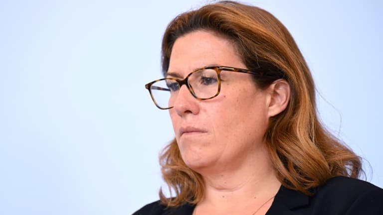 La secrétaire d'Etat à la Citoyenneté Sonia Backès le 12 juillet 2023 à Paris