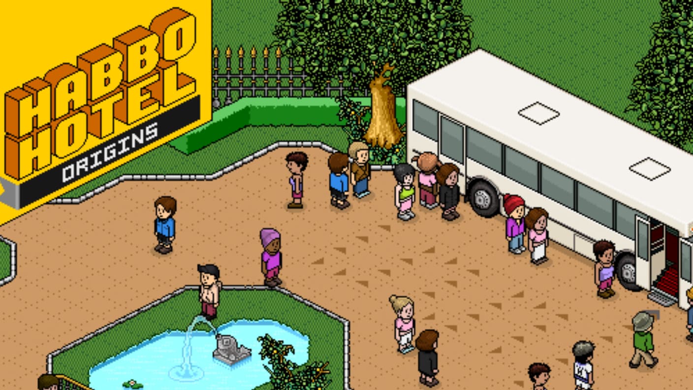 Le nouveau parc dans Habbo Hotel: Origins