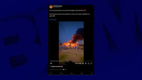 Un incendie ravage la salle des sports à Gravelines ce vendredi 25 avril.