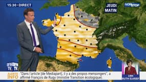 La météo pour ce jeudi 11 juillet 2019