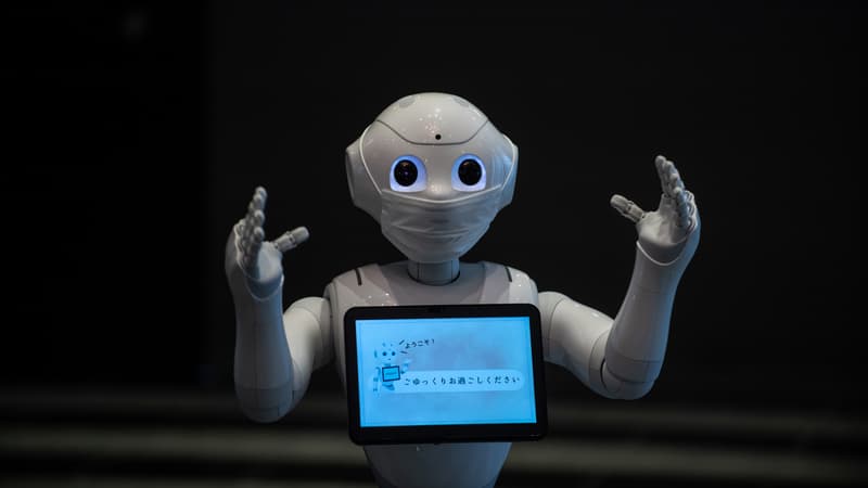 Le robot Pepper, de SoftBank Robotics