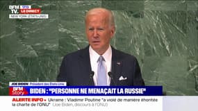 Joe Biden: "Nous serons aux côtés de l'Ukraine, solidaires contre l'agression de la Russie"