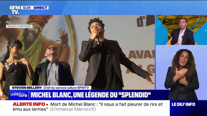 Mort de Michel Blanc: la troupe du Splendid fait part de sa "douleur immense"