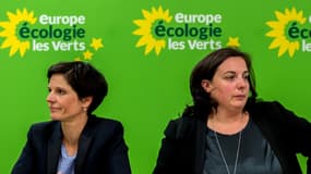 Sandrine Rousseau et Emmanuelle Cosse