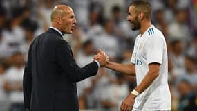 Zidane et Benzema