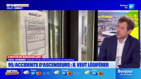 "Une forme de vide juridique": pourquoi il faut légiférer sur les accidents d'ascenseur selon le député Paul Vannier (LFI)