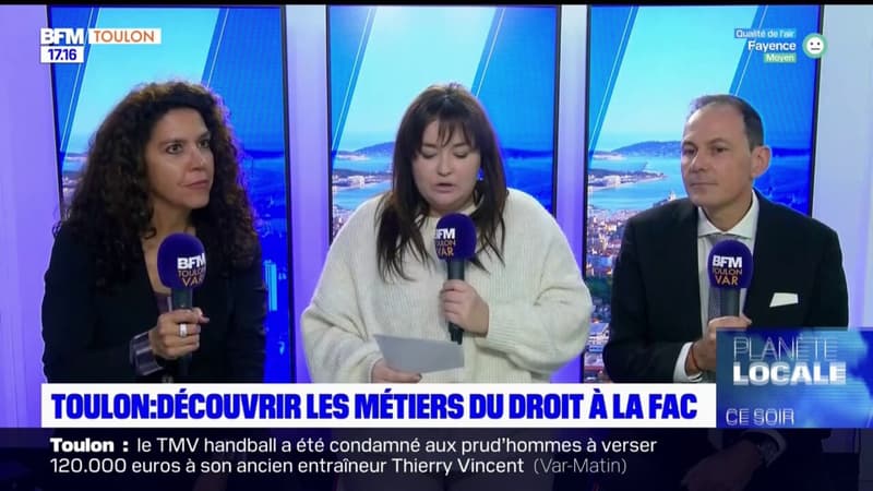 Toulon: concours d'éloquence et découverte des métiers du droit à la fac