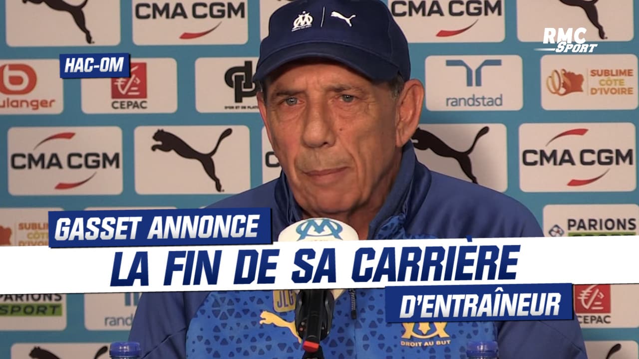 Le Havre-OM : Gasset annonce "le dernier match de ma carrière" face au ...