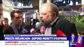 Éric Dupond-Moretti sur le procès Mélenchon: "On est chez les fous"