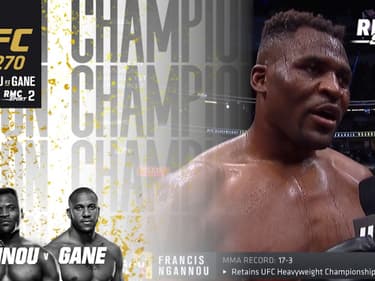 EXCLU / UFC 270 : Ngannou avoue qu'il a "la boxe dans un coin de la tête"