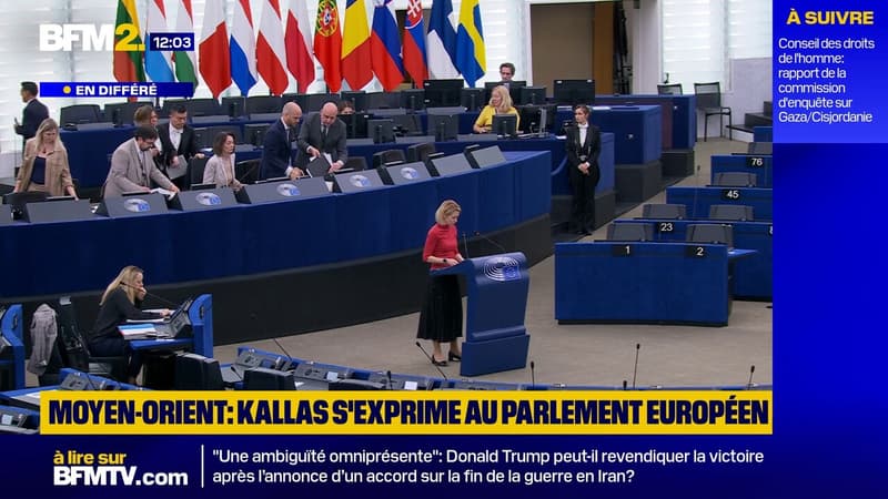 Accord Iran-États-Unis: Kaja Kallas, la vice-présidente de la Commission européenne, avertit que "que la phase la plus difficile de ce processus reste à venir"