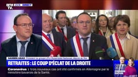 Retraites: pour Damien Abad (LR), "les droits du Parlement sont piétinés"