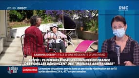 "On est désemparés, malheureux: ça ne peut pas continuer comme ça" Le cri du cœur de Sabrina, qui ne peut pas rendre visite à sa mère dans un EHPAD reconfiné
