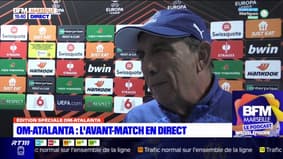 Ligue Europa: Jean-Louis Gasset se dit "serein" avant le coup d'envoi du match de l'OM face à l'Atalanta