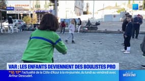 Var: les enfants deviennent des boulistes professionnels