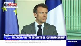 Rencontre avec Olaf Scholz: Emmanuel Macron évoque le choix d'un "soutien renforcé à la Moldavie"