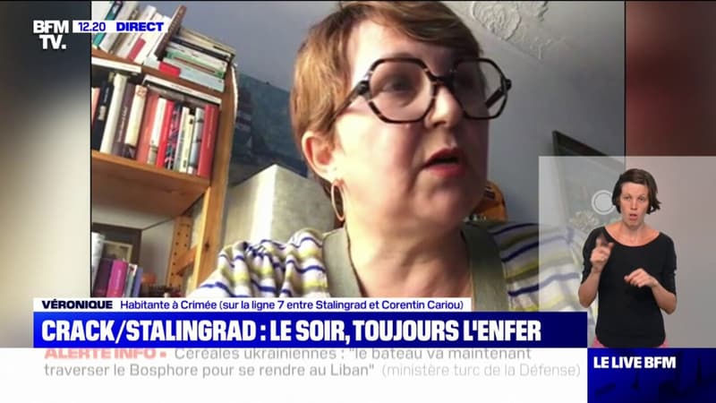 Une habitante de Stalingrad, à Paris, témoigne de l'insécurité qu'elle ressent au quotidien, à cause des consommateurs de crack de son quartier