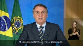 Selon Jair Bolsonaro, le coronavirus aurait sur lui l'effet d'un "petit coup de froid"