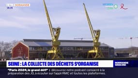 Rouen: une collecte des déchets s'organise dans la Seine grâce au bateau-poubelle