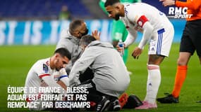 Equipe de France : Blessé, Aouar est forfait "et pas remplacé" par Deschamps