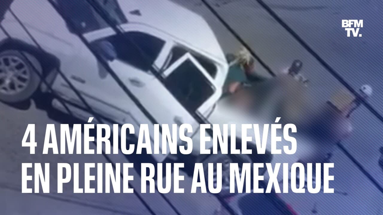 Cuatro estadounidenses secuestrados en plena calle en México