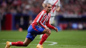 Antoine Griezmann avec l'Atlético de Madrid face aux Seattle Sounders dans le groupe B de la Coupe du monde des clubs.