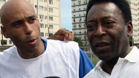 "Edinho" et son père Pelé