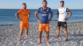 Les nouveaux maillots de Montpellier