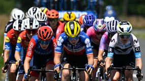 Les coureuses du Tour de France féminin, le 1er août 2025