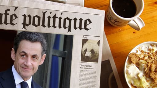 Nicolas Sarkozy semble fier de l'audience provoquée par sa tribune parue le 20 mars dernier dans "Le Figaro".